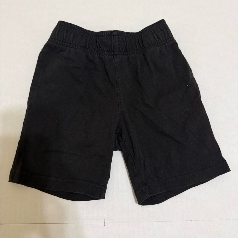 Garanimals Black Elastic-Waist Kids Shorts